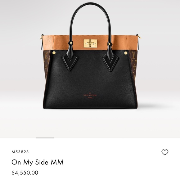 Brand New Authentic On My Side MM Louis Vuitton & Matching Wallet - Picture 9 of 11